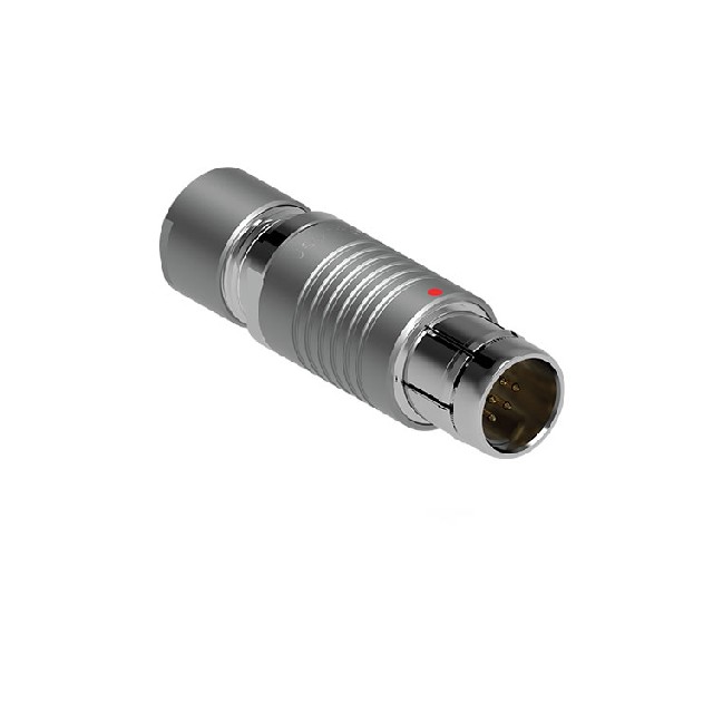 瑞士Fischer 電纜安裝直插頭推挽式連接器S 107 A023-800+